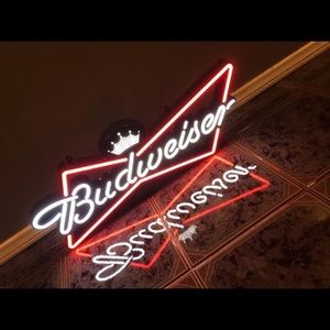 Budweiser Bar Sign